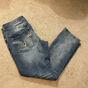 Salvage jeans by Buckle size 36 regular distressed.